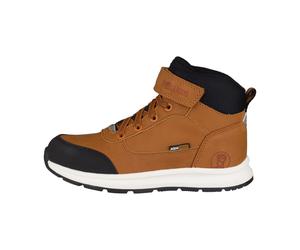 Winterstiefel TROLLKIDS "KIDS STAVANGER MID CUT XT", Mädchen, Gr. 34, braun (caramel), Synthetik, Textil, mehrfarbig, Schuhe Winterstiefel, wasserdicht (73482632-34) caramel