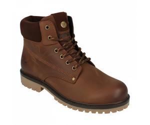 Winterstiefel WRANGLER "ARCH FUR MEN HIGH", Herren, Gr. 40, coffee bean, Leder, Schuhe Winterstiefel, gefüttert (63616768-40) coffee bean