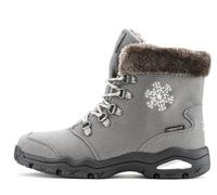 Winterstiefelette LASCANA "Stiefelette, Stiefel, Winterstiefel" Gr. 37, grau (anthrazit) Damen Schuhe Winterstiefel mit Warmfutter, wind- & wasserabweisender Tex-Membran, Outdoor Boots (57448957-37)