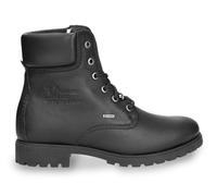 Winterstiefelette PANAMA JACK "Panama", Damen, Gr. 37, schwarz, Nappaleder, Schuhe Winterstiefelette, Winterboots, Schnürboots, mit GORE-TEX, seitliche Logoprägung (22814808-37)