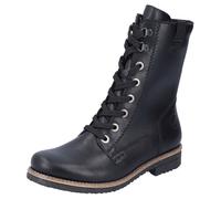 Winterstiefelette RIEKER, Damen, Gr. 36, schwarz, Lederimitat, Schuhe Winterstiefelette, mit Warmfutter (47101837-36) schwarz