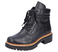 Winterstiefelette RIEKER, Damen, Gr. 37, schwarz, Lederimitat, Schuhe Winterstiefelette, mit profilierter Laufsohle (48552712-37) schwarz