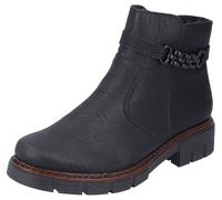 Rieker Damen Ankle Boots Z3566, Frauen Stiefeletten,Stiefel,Bootee,Booties,halbstiefel,Kurzstiefel,uebergangsschuhe,schwarz (00),40 EU / 6.5 UK