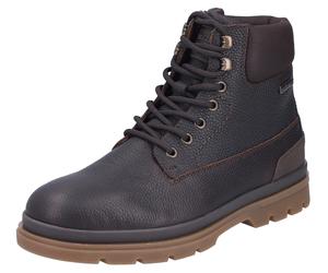 Winterstiefelette RIEKER, Herren, Gr. 40, kastanie, Leder, Basic, Schuhe Winterstiefelette, Winterboots, Schnürboots, Profilsohle, mit riekerTEX-Membran (45509352-40) kastanie