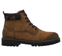 Winterstiefelette RIEKER, Herren, Gr. 42, braun (braun, dunkelbraun), Lederimitat, used, Schuhe Winterstiefelette, Winterboots, Outdoorstiefelette mit TEX und Innenreißverschluss (19642319-42) braun,