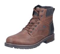 Winterstiefelette RIEKER, Herren, Gr. 42, braun (dunkelbraun), Lederimitat, Schuhe Winterstiefelette, mit Schaftpolsterung (94816654-42) dunkelbraun