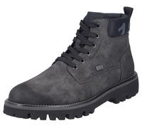 Winterstiefelette RIEKER, Herren, Gr. 43, grau (anthrazit), Lederimitat, used, Schuhe Winterstiefelette, Winterboots, Outdoorstiefelette mit TEX und Innenreißverschluss (45687232-43) anthrazit