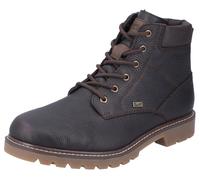 Winterstiefelette RIEKER, Herren, Gr. 47, braun (dunkelbraun), Leder, Lederimitat, Schuhe Winterstiefelette, mit TEX-Membran (17780464-47) dunkelbraun