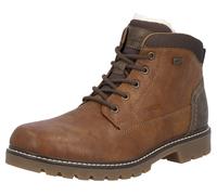 Winterstiefelette RIEKER, Herren, Gr. 47, braun, Lederimitat, Textil, Schuhe Winterstiefelette, Workerboots, Schnürboots, Trekkingstiefel mit riekerTEX-Membran (45455603-47) braun