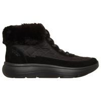 Winterstiefelette SKECHERS "ON-THE-GO ENCORE-MAISIE", Damen, Gr. 36, schwarz unifarben, Leder, Textil, Schuhe Winterstiefelette, Boots, elastischen Schnürsenkeln, Skechers Hands Free Slip-ins (8134391