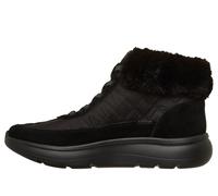 Winterstiefelette SKECHERS "ON-THE-GO ENCORE-MAISIE", Damen, Gr. 39, schwarz unifarben, Leder, Textil, Schuhe Winterstiefelette, Boots, elastischen Schnürsenkeln, Skechers Hands Free Slip-ins (8134391