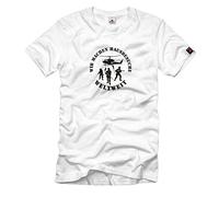 Wir Machen Hausbesuche Weltweit Bundeswehr Spezialeinheit KSK GSG 9 T Shirt #541, Größe:XXL, Farbe:Weiß