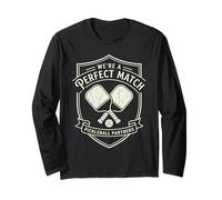 Wir passen perfekt zu Pickleball Partners Retro Doubles Graph Langarmshirt