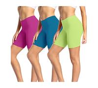 wirarpa Boxershorts Damen 3er Pack Lang Baumwolle Unterwäsche Weich Panties Hosen Unter Kleid Größe XL