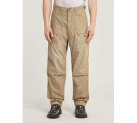 Wirkhose G-STAR "Fatigue 3D Relaxed Hose", Herren, Gr. 28, Länge 30, beige (toggee), Obermaterial: 70% Baumwolle, 30% Baumwolle, Hosen (98038834-28) toggee