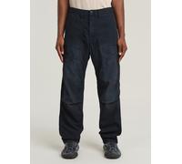 Wirkhose G-STAR "Fatigue 3D Relaxed Hose", Herren, Gr. 29, Länge 32, schwarz (salute), Obermaterial: 70% Baumwolle, 30% Baumwolle, Hosen (54850059-29) salute