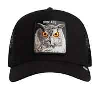 Snapback Cap GOORIN BROS. "Cap OG Trucker", Herren, schwarz (wise ass trucker void), Obermaterial: 57% Polyester PES. 43% Baumwolle CO., Caps (49452915-0) wise ass trucker void