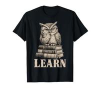 Wise Owl Learn Books Student Back to School Reading T-Shirt