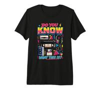 Wissen Sie, was das ist Retro 80's Funny Classic Statement Premium T-Shirt