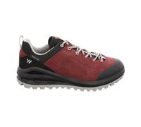 WITEBLAZE Rock Low Leichtwanderschuhe Damen 8001 - hellgrau 41 für Damen, rot, Größe 41 EU
