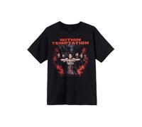 Within Temptation - Carry Fire Tour 2022 - T-Shirt - Schwarz - M - 100% Baumwolle Schwarz M