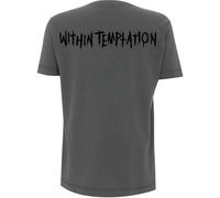 Within Temptation T Shirt Purge Jumbo Band Logo Nue offiziell Herren Charcoal XL