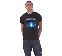 Within Temptation T Shirt Silent Force Tracks Band Logo Nue offiziell Herren XL