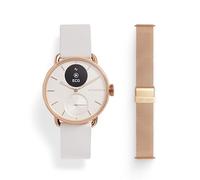 WITHINGS - SCANWATCH 2 - rosegold weiß silicon / 38mm + Gratis Armband Milanaise roségold