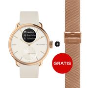 Withings ScanWatch 2 - 38mm Sand | Rosegold + Gratis Withings Milanaisearmband