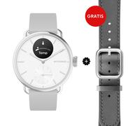 Withings Scanwatch 2 White - 38mm + Gratis Withings Lederarmband Schwarz