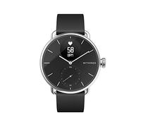 Withings Scanwatch - Hybrid-Sport-Smartwatch mit EKG, Herzfrequenz, Herzfrequenz, SPO2 und Schlaf-Tracker, Schrittzähler, Smartwatch mit Ladegerät, Schwarz