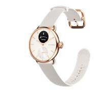 Withings ScanWatch Light 37mm Rosegold weiß Smartwatch - 10€ sparen mit Wero