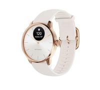 Withings ScanWatch Light - Hybrid Smartwatch für tägliches Gesundheitstracking mit 37 mm Armband - Rose Gold