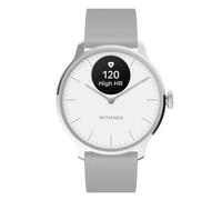 WITHINGS - SCANWATCH LIGHT - silver white grey silicon / 37mm