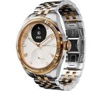 Withings Smartwatch »ScanWatch Nova Brilliant Edition 39mm, silber Edelstahl, Akku: 35 Tage« (1,6 cm / 0,63 ″), goldfarben