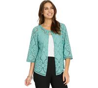 WITT WEIDEN Cardigan in Türkis - Größe 50 | Damen Pullover Cardigans