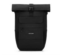WITTCHEN Flugrucksack | Laptopfach 15" | Bordgepäck Rucksack | Business Travel Backpack | erweiterbar & ergonomisch | Handgepäck 40,5 × 28,5 × 13 cm | Farbe: Schwarz