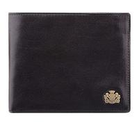 WITTCHEN Geldbörse aus Rindsleder | Kollektion: Arizona | aus hochwertigen Materialien | elegant und klassisch | Schwarz | 9.5x12 cm