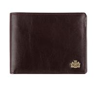 Wittchen Geldbeutel | Farbe: Braun| Material: Narbenleder| Größe: 13x10,5 CM, | Orientierung: Horizontal | Kollektion: Arizona| 10-1-262-4
