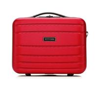 WITTCHEN Kosmetikkoffer Reisekoffer aus ABS Rot 56-3A-654-35