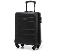WITTCHEN Koffer - Handgepäck | hartschalen, Material: ABS | hochwertiger und Stabiler | Schwarz | 29x25x20 cm