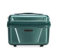 WITTCHEN Kosmetikkoffer Reisekoffer Handgepäck Kabinengepäck Rollkoffer Hartschale aus Polycarbonat Zahlenschloss Explorer Line Grün