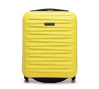 WITTCHEN Skyspeed Line Kabinenkoffer Free on Board Kabinengepäck Kleiner Koffer Hartschalenkoffer ABS Teleskopgriff 2 Räder Unterschenkel Gelb Lufthansa/Eurowings/Ryanair/Condor
