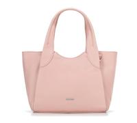 WITTCHEN Umhängetasche | Damen-Koffer aus Kunstleder | Handtasche mit Reißverschluss | A4 -Tasche | Beuteltasche Mit Riemen | Tasche mit zwei Griffen | rosa