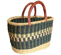 Witzgall Afrikakorb/Bolgakorb Oval Artikel 1052-20-0ca: 39x20x32 (Jede Tasche EIN UNIKAT) BUNT