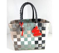 Witzgall Ice-Bag 5010/26/0 Grau Mint Rose Einkaufstasche Bürotasche Einkaufskorb Korb