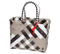 Witzgall Ice-Bag Shopper 5017-51" Original New Vintage, braun-weiß