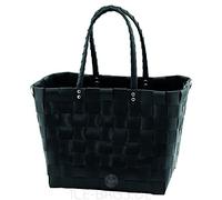 Witzgall Shopper Vintage Style 5010 55 TINE schwarz, 37cm x 24cm x 28cm, Einkaufstasche, Einkaufsshopper