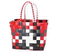 Witzgall Shopper Vintage Style 5010 59 NORA rot, 37cm x 24cm x 28cm, Einkaufstasche, Einkaufsshopper