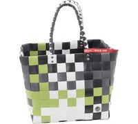 Witzgall - Witzgall ICE-BAG Flechttasche Klassiker Kunststoff grün/grau/weiß/schwarz licht-und farbecht Multicolor